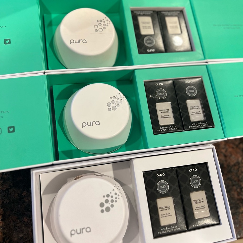 PURA + Bridgewater Smart Home Diffuser Sweet Grace Bundle